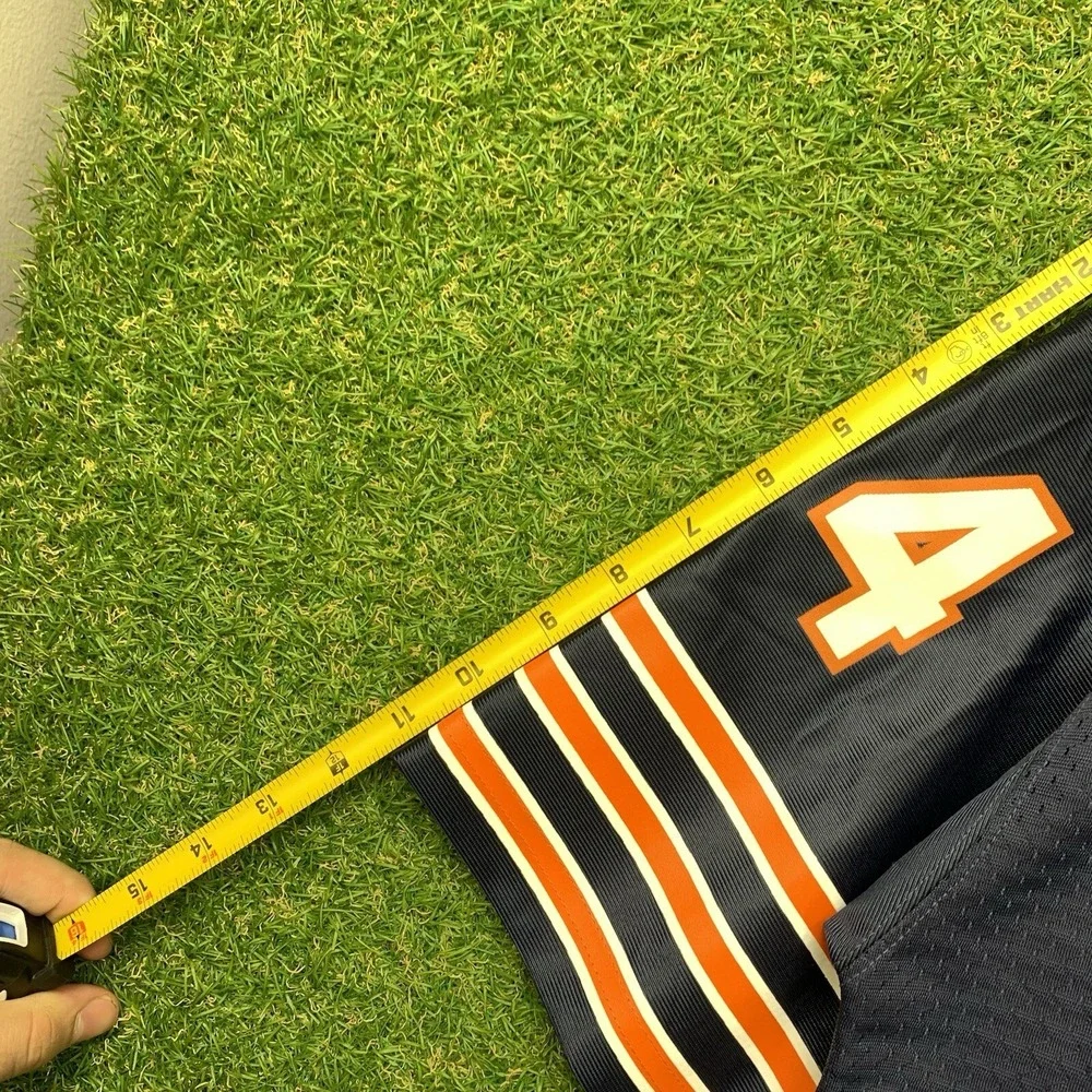 Brian Urlacher Chicago Bears Jersey Mens Large #54 Navy Home Blank Football